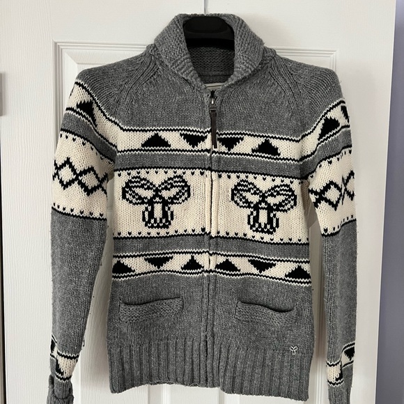 TNA logo zip up (grey, size M) - Picture 1 of 4